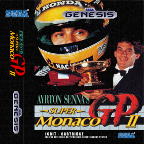 Ayrton Senna's Super Monaco GP II - Fanart - Box - Front (Brazil) - 1476x1476