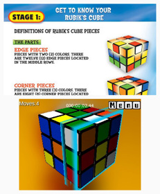 Rubik's Cube - Screenshot - Gameplay (World) - 420x510