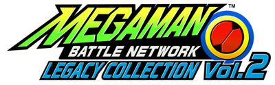 Mega Man Battle Network Legacy Collection Vol. 2 - Clear Logo (World) - 600x186
