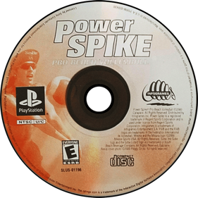 Power Spike: Pro Beach Volleyball - Disc (North America) - 700x700