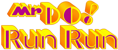 Mr. Do! Run Run - Clear Logo (World) - 1969x834