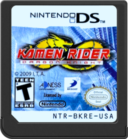 Kamen Rider: Dragon Knight - Cart - Front (North America) - 517x564