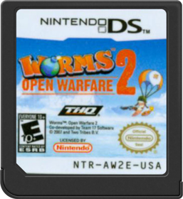 Worms: Open Warfare 2 - Cart - Front (North America) - 517x564