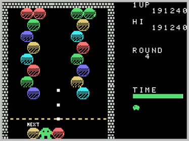 Bust-A-Bobble 1 - Screenshot - Gameplay (World) - 256x192