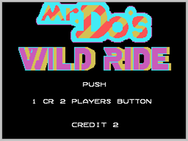 Mr. Do's Wild Ride - Screenshot - Game Select (World) - 256x192