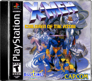 X-Men: Children of the Atom: Secret Character Hack - Box - Front - Reconstructed (North America) - 880x770