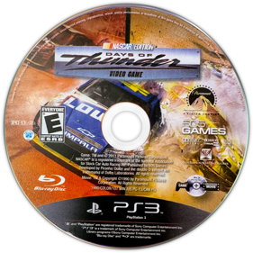 Days of Thunder: NASCAR Edition - Disc (North America) - 1459x1458