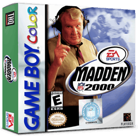Madden NFL 2000 - Box - 3D (North America) - 1016x998