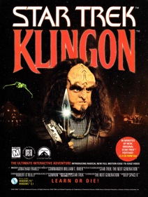 Star Trek: Klingon - Advertisement Flyer - Front (North America) - 2000x2650