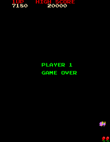 Mappy - Screenshot - Game Over (World) - 224x288