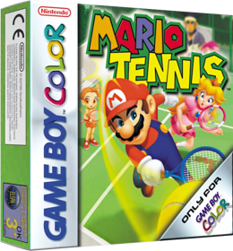 Mario Tennis - Box - 3D (France) - 646x696