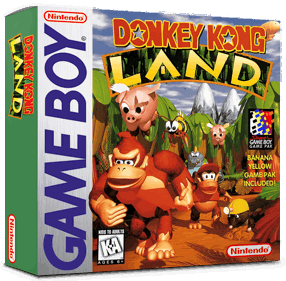 Donkey Kong Land - Box - 3D (North America) - 1016x998