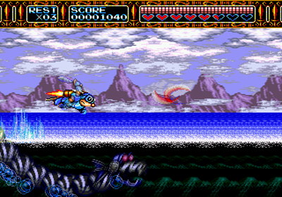 Rocket Knight Adventures - Screenshot - Gameplay (North America) - 320x224