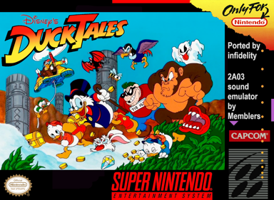 DuckTales - Fanart - Box - Front (North America) - 1537x1123