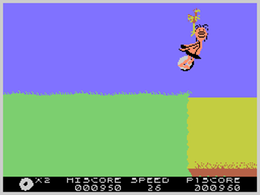 B.C.'s Quest for Tires - Screenshot - Gameplay (World) - 256x192