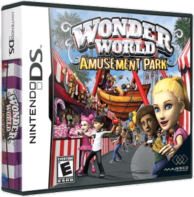 Wonder World: Amusement Park - Box - 3D (North America) - 869x880