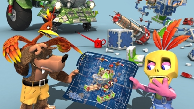 Banjo-Kazooie: Nuts & Bolts: Re-Nut - Fanart - Background (World) - 1920x1080