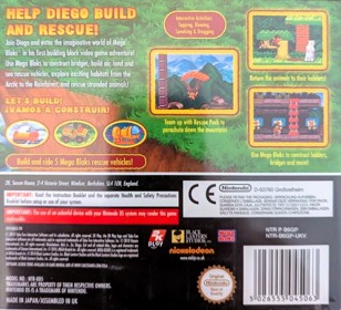 Mega Bloks: Diego's Build and Rescue - Box - Back (Europe) - 946x861