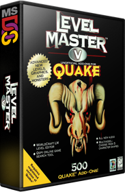 Level Master V Quake - Box - 3D (World) - 582x889