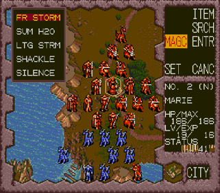 Dark Wizard - Screenshot - Gameplay (North America) - 512x448