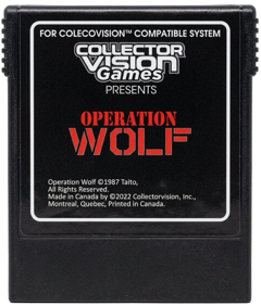 Operation Wolf - Cart - Front (North America) - 957x1120
