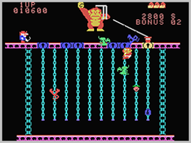 Donkey Kong Junior - Screenshot - Gameplay (World) - 256x192