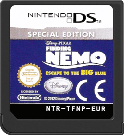 Finding Nemo: Escape to the Big Blue: Special Edition - Cart - Front (Europe) - 517x564