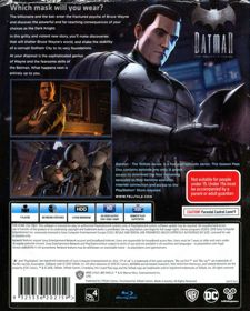 Batman: The Telltale Series - Box - Back (Australia) - 642x800