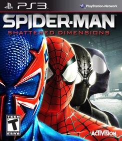 Spider-Man: Shattered Dimensions - Box - Front (United States) - 1516x1745