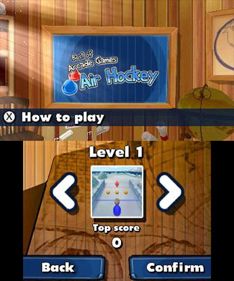 Best of Arcade Games: Air Hockey - Screenshot - Game Title (World) - 346x415