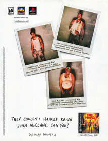 Die Hard Trilogy 2: Viva Las Vegas - Advertisement Flyer - Front (United States) - 1683x2200