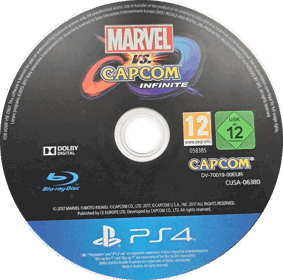 Marvel vs. Capcom: Infinite - Disc (Europe) - 983x973