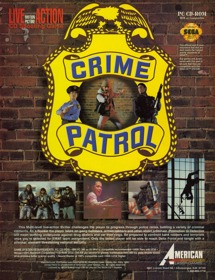 Crime Patrol - Advertisement Flyer - Front (North America) - 1268x1650
