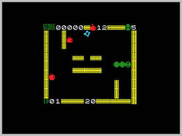 Cross snake - Screenshot - Gameplay (World) - 256x192