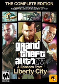 Grand Theft Auto IV: The Complete Edition - Box - Front (North America) - 1063x1500