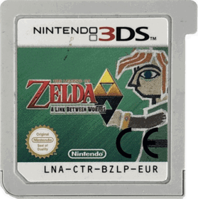 The Legend of Zelda: A Link Between Worlds - Cart - Front (Europe) - 1108x1113