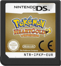 Pokémon HeartGold Version - Cart - Front (Europe) - 517x564