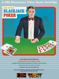 Ken Uston Blackjack/Poker - Box - Front - Reconstructed (Europe) - 880x1192