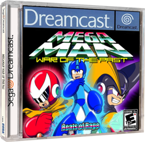 Mega Man: War of the Past - Box - 3D (North America) - 648x634