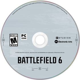 Battlefield 6  - Fanart - Disc (North America) - 1406x1406