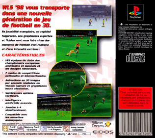 World League Soccer '98 - Box - Back (France) - 765x680