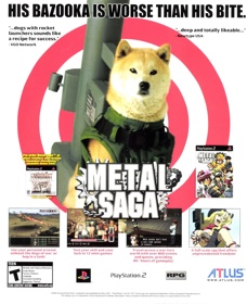 Metal Saga - Advertisement Flyer - Front (United States) - 1788x2196
