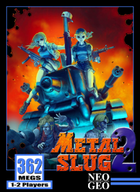 Metal Slug 2: Super Vehicle - 001/II - Fanart - Box - Front (World) - 788x1080