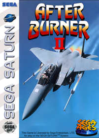 Sega Ages: After Burner II - Fanart - Box - Front (North America) - 1545x2156