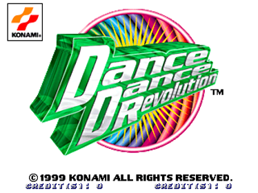 Dance Dance Revolution - Screenshot - Game Title (Japan) - 320x240