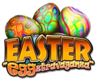 Easter Eggztravaganza - Clear Logo (United States) - 175x150