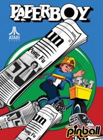 Paperboy: The Pinball - Fanart - Box - Front (World) - 808x1103
