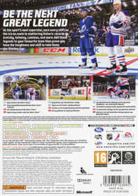 NHL 12 - Box - Back (Europe) - 6057x8567