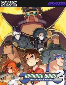 Advance Wars 2: Black Hole Rising - Fanart - Box - Front (North America) - 500x646