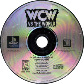 WCW vs. the World - Disc (North America) - 1000x1000